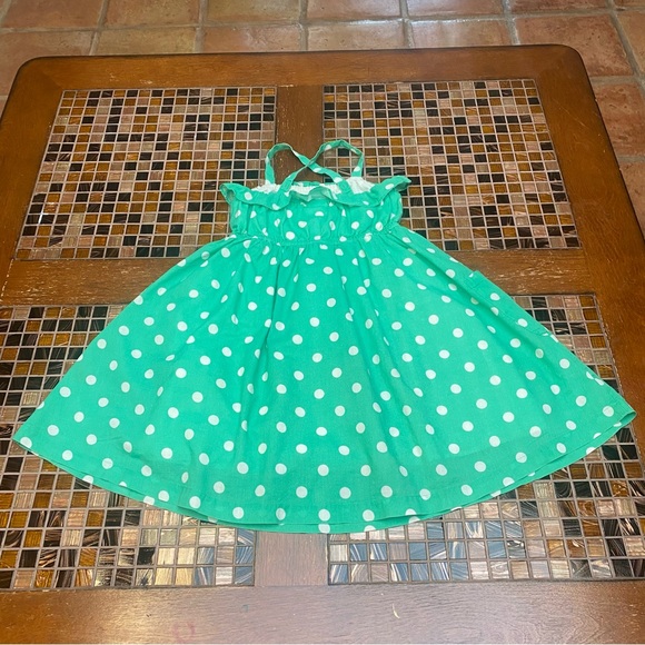 Mini Boden Polka dots Girls Dress - Picture 5 of 8
